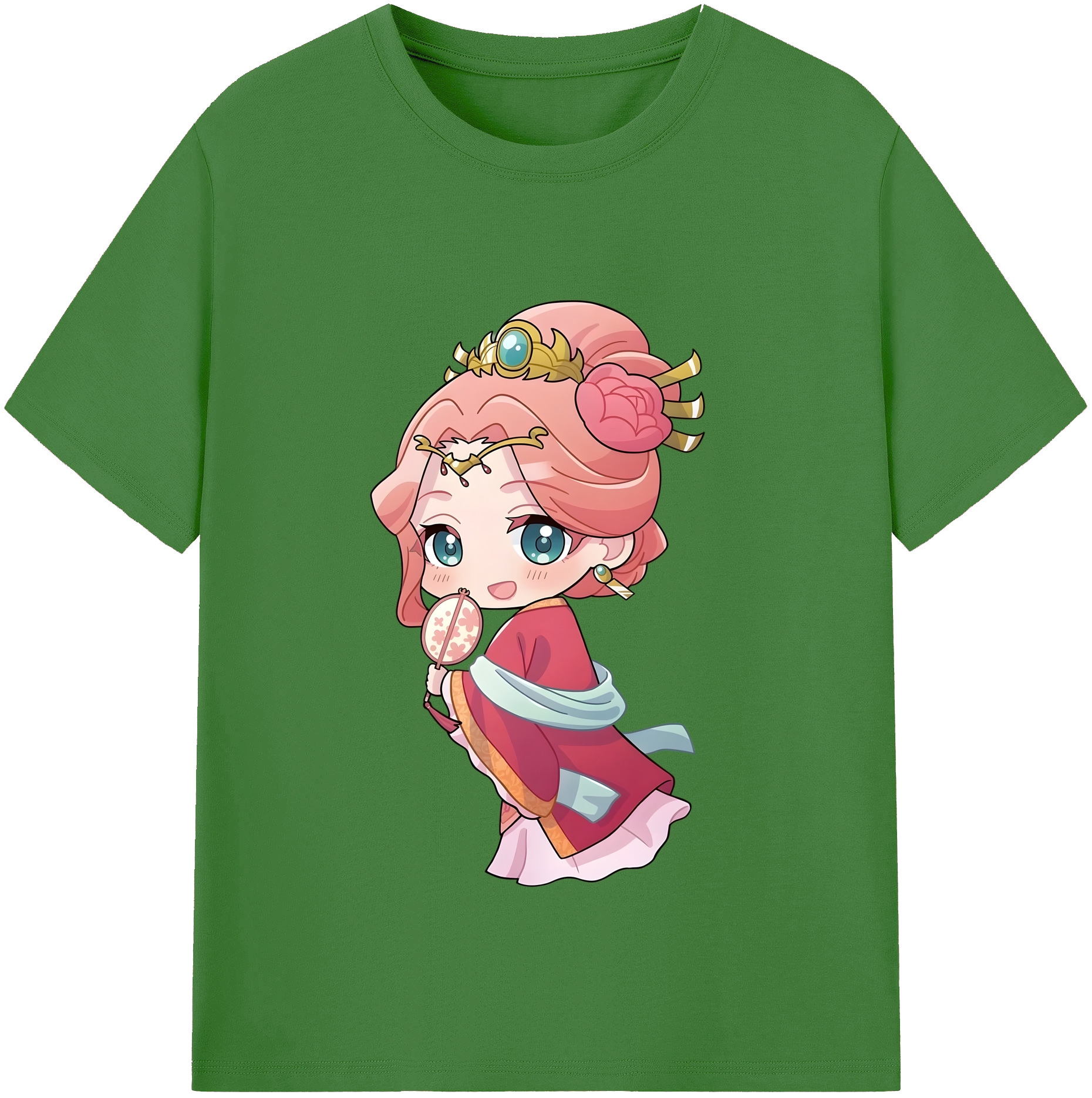 （画像用） 薬屋のひとりごと The Apothecary Diaries レディースカジュアルプリントTシャツ（綿100％）